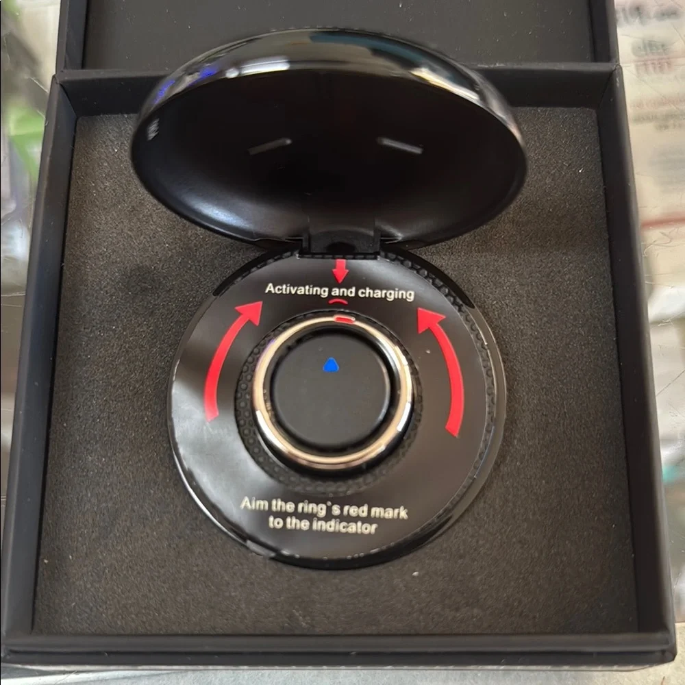 Black Wearable Ring